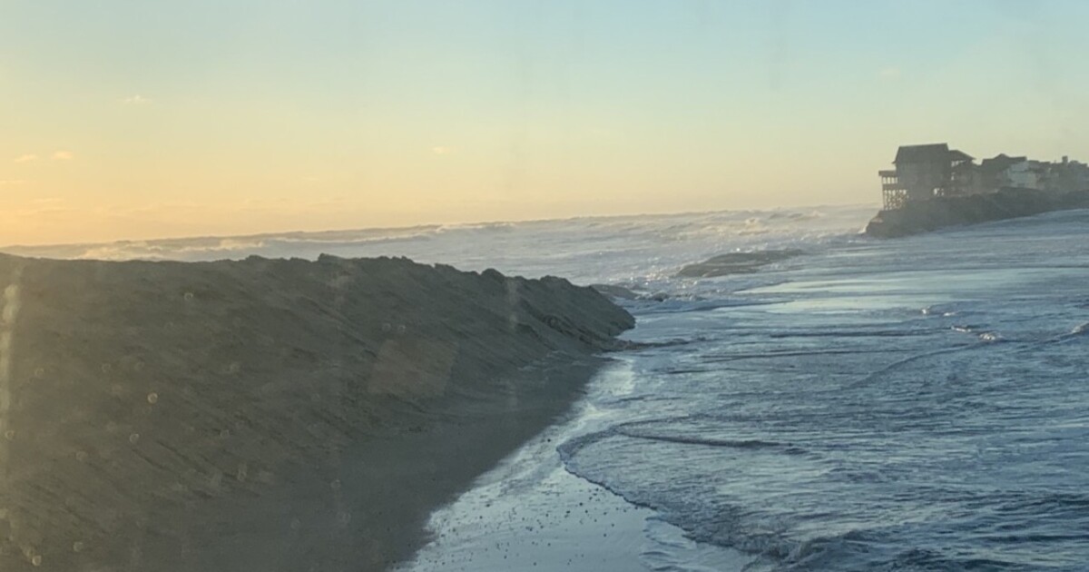 Highway 12 closed near Rodanthe, NC, high tide to worsen conditions