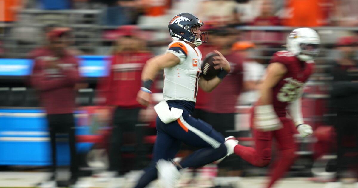 Bo Nix ran for a 62-yard TD, leading Broncos past the Cardinals for a 30-16 win