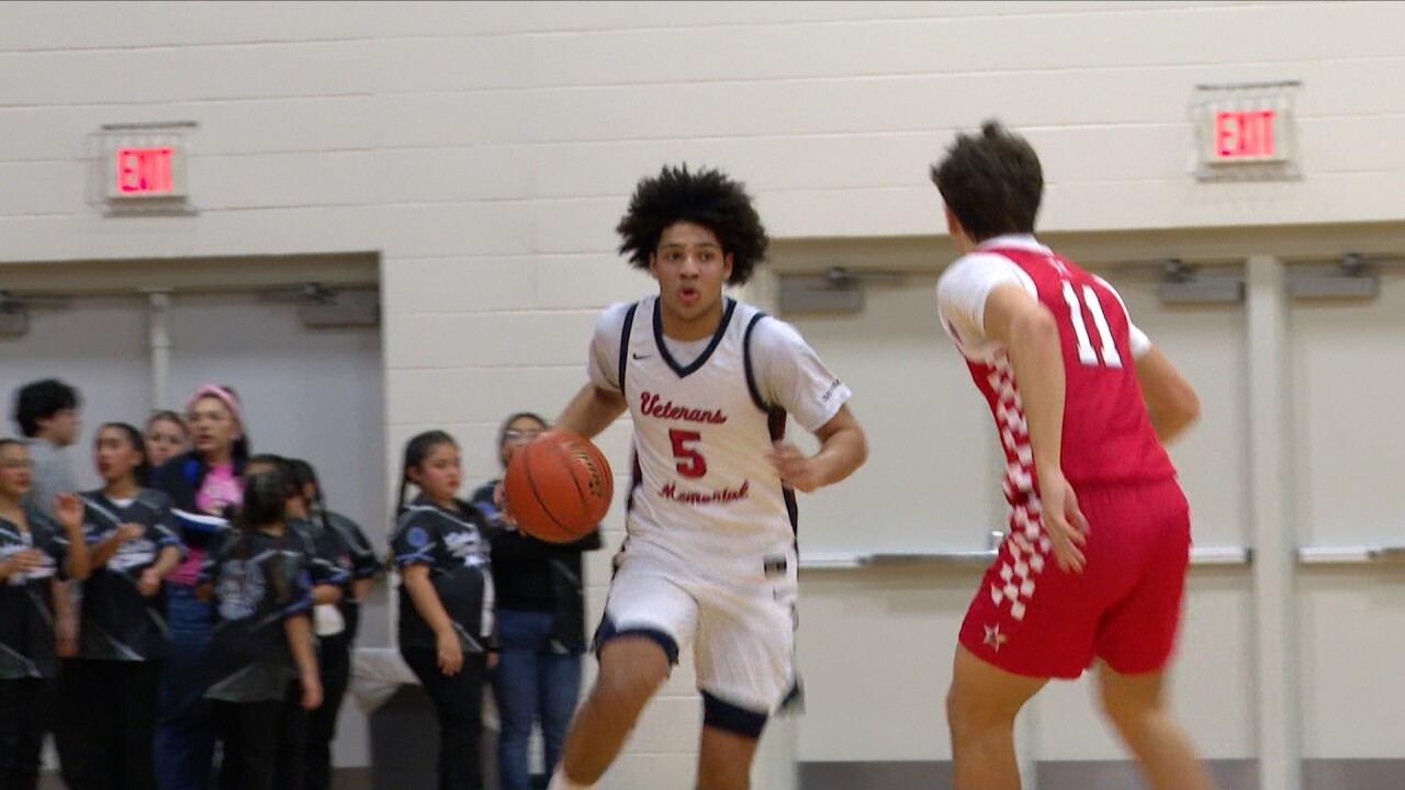 Veterans Memorial sophomore Jaron Couture