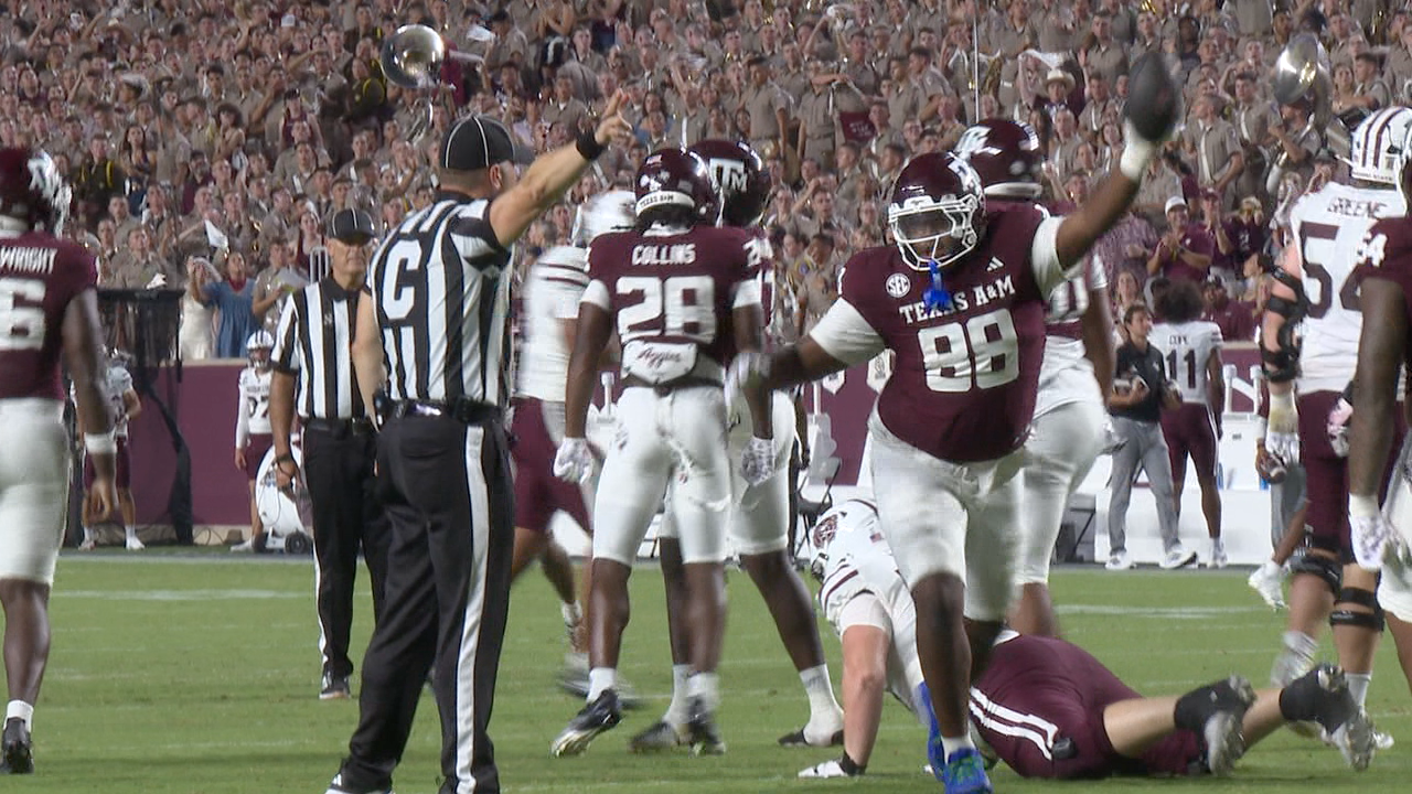 Aggies during their 50 to 0 win