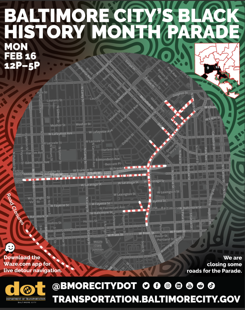 Parade route