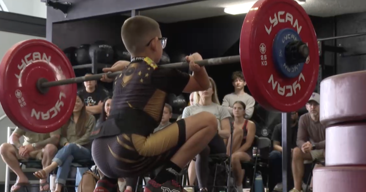Young weightlifters compete in Palm Beach Olympic-style championship