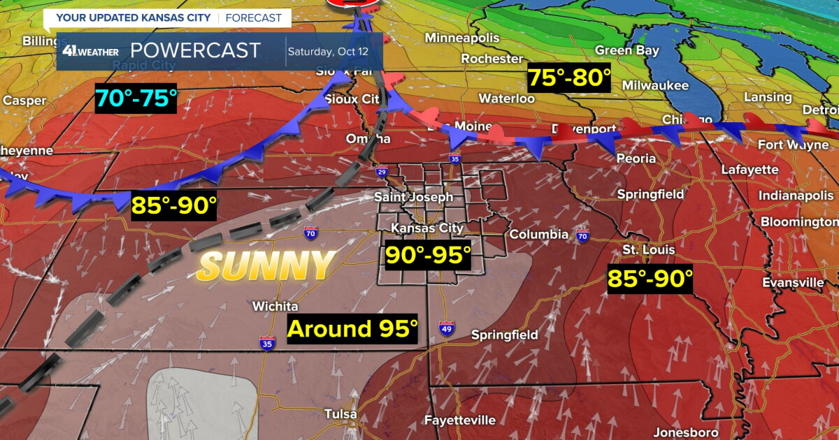 KSHB 41 Weather Blog | Possible record heat to frost and a rain chance