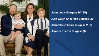 Burgess Family Flood Victims