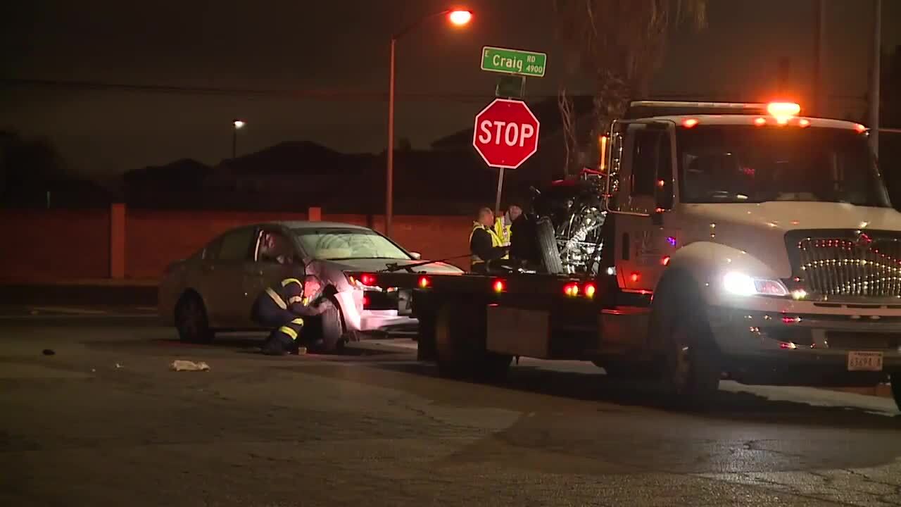 Trike driver dies after overnight crash in northeast valley, says LVMPD