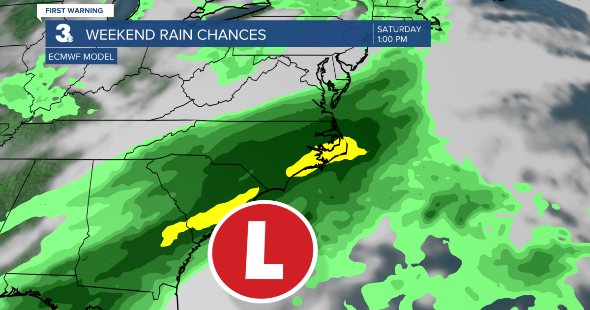 First Warning Forecast: Cooler to end the week, Tracking rain for the ...