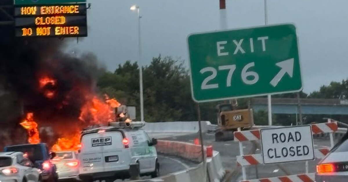 Driver charged after tractor trailer fire causes lane closures on I-64: VSP