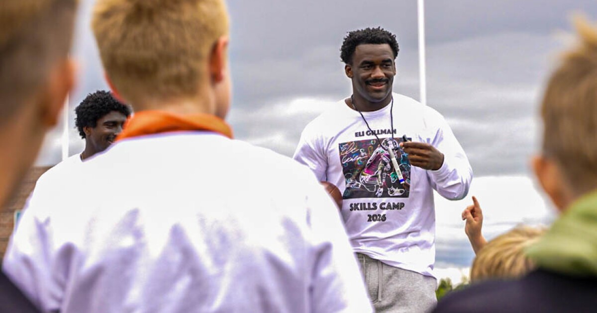 Montana's Eli Gillman gives back through inaugural football camp in Great Falls
