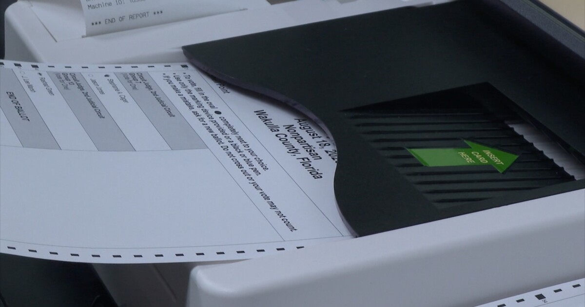 Wakulla County tests voting machines ahead of August primary election