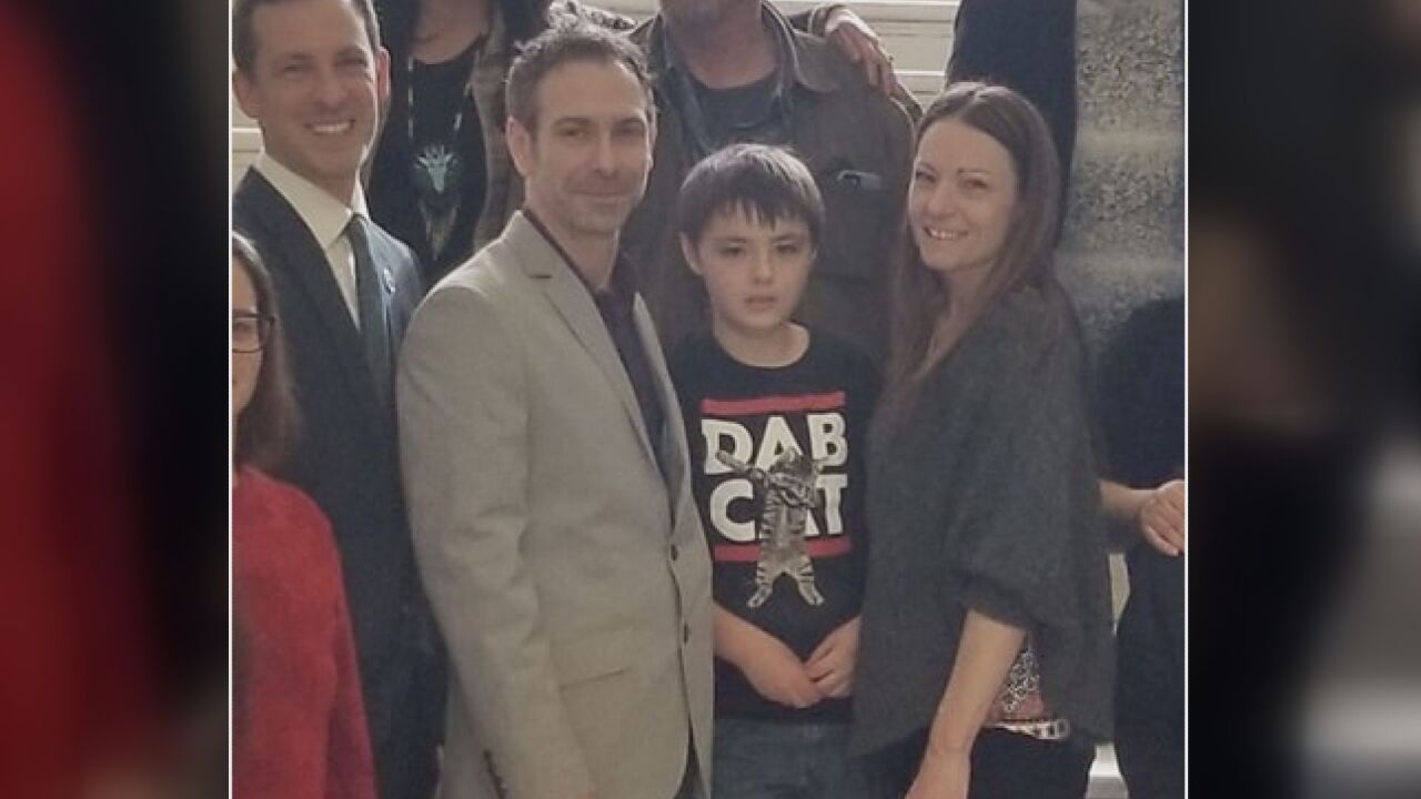 Kolt Kropp and his family