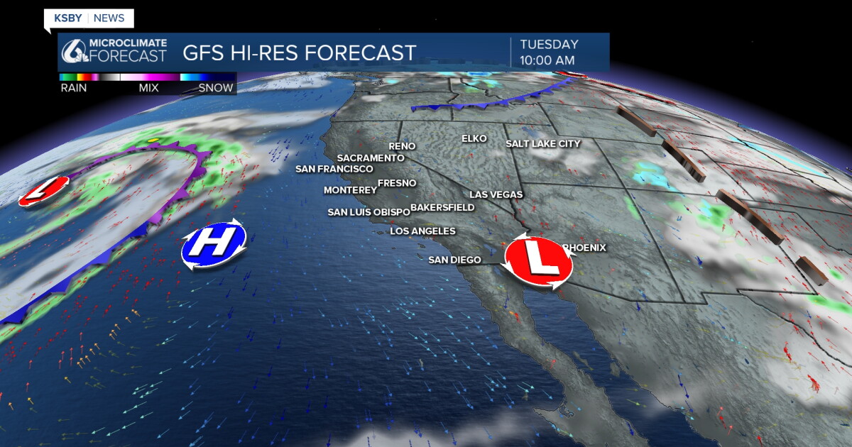 Warm Easter weekend, followed by a gradual cool down starting Monday