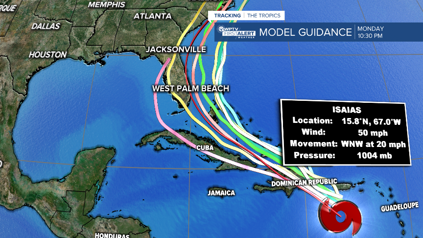 Tropical Storm Isaias