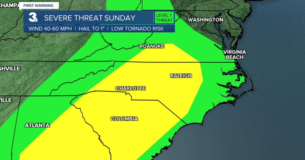 Patrick's First Warning Forecast: Tracking the threat for severe ...