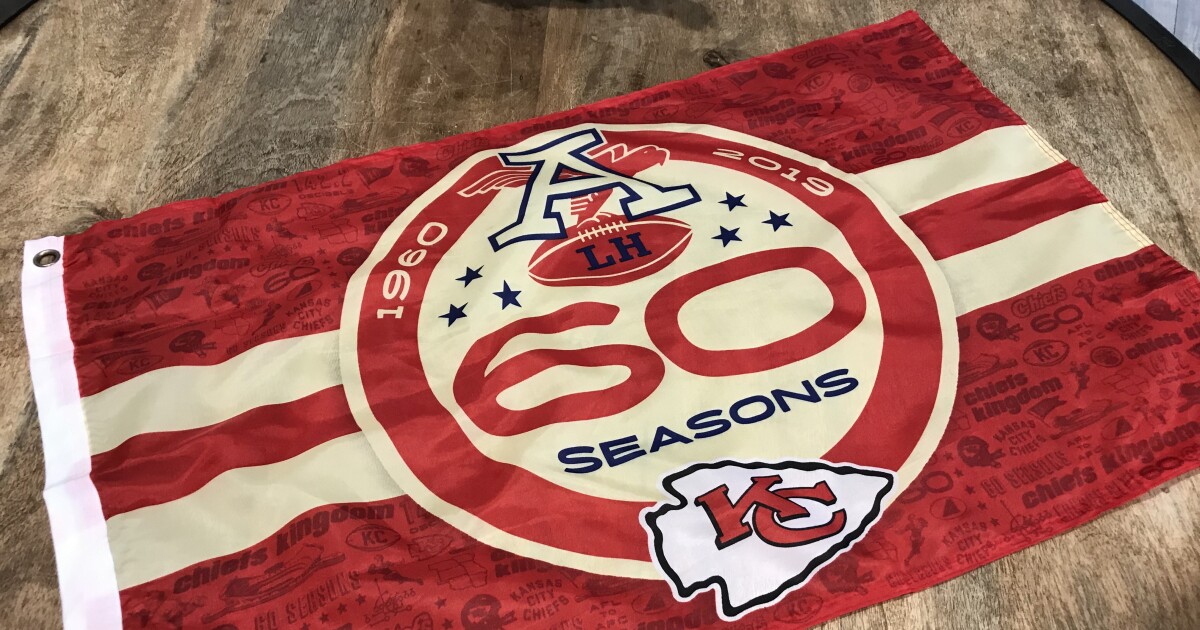 Red Friday flag, prizes kick off Chiefs' 60th season of football