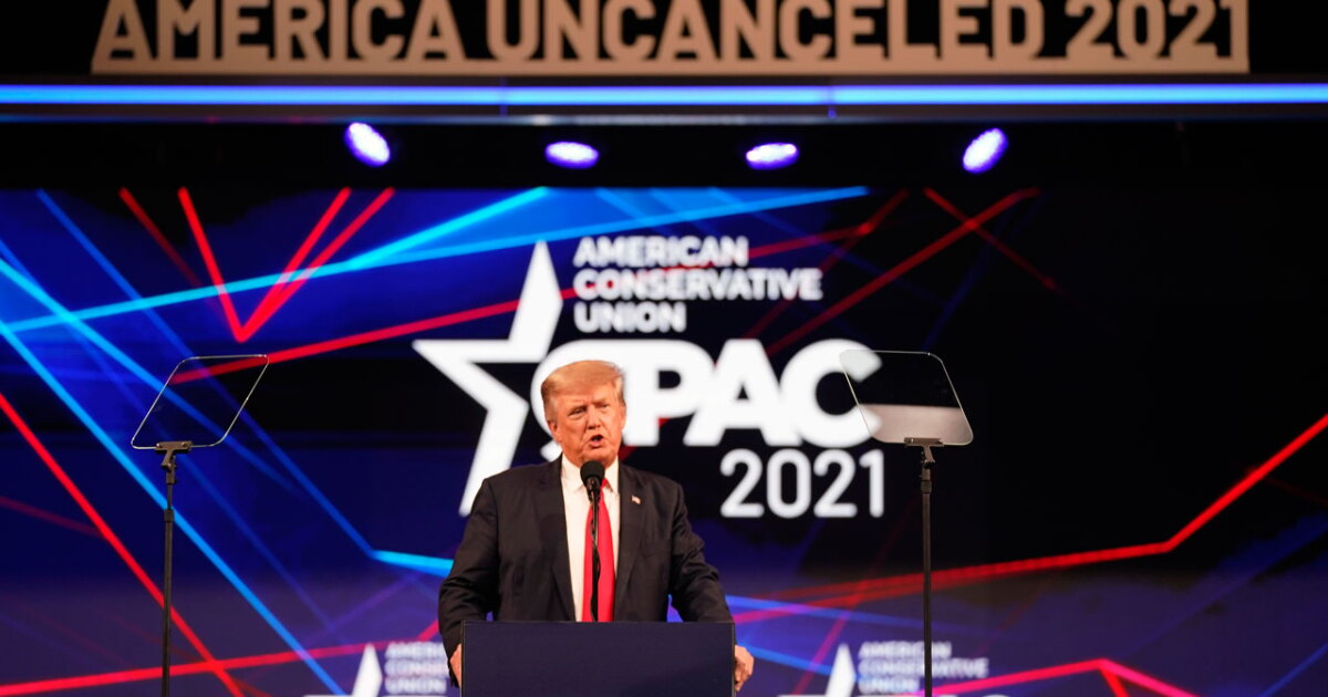 Trump defeats DeSantis in CPAC straw poll