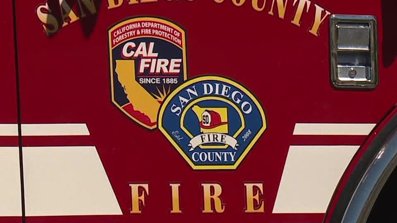 Crews Quickly Douse Brush Fire Near I 15 In Rainbow Area