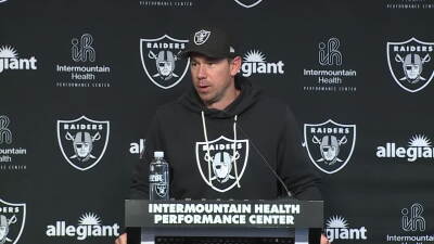 Las Vegas Raiders Head Coach Klint Kubiak 