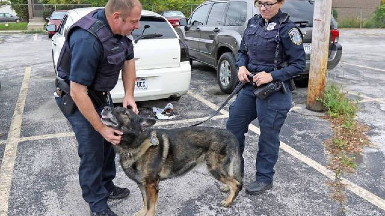 MPD Honor Guard salutes fallen K9 officer