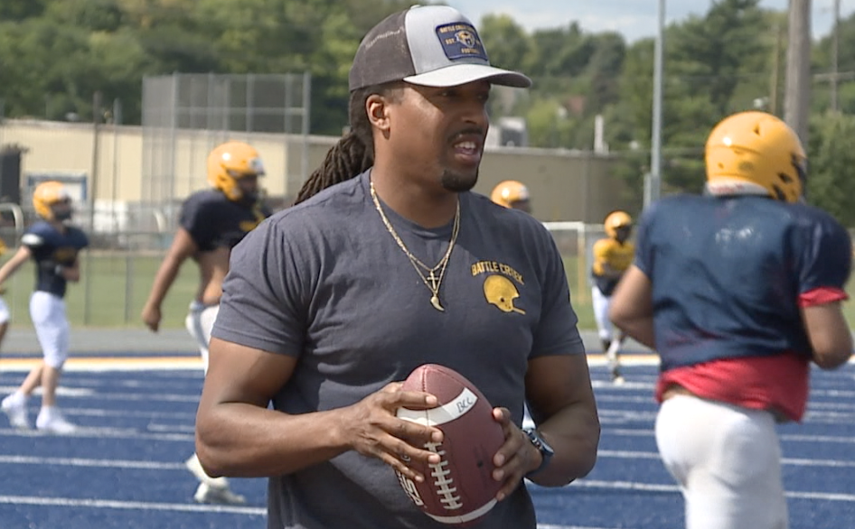 Mario Brown - Battle Creek Central flag football