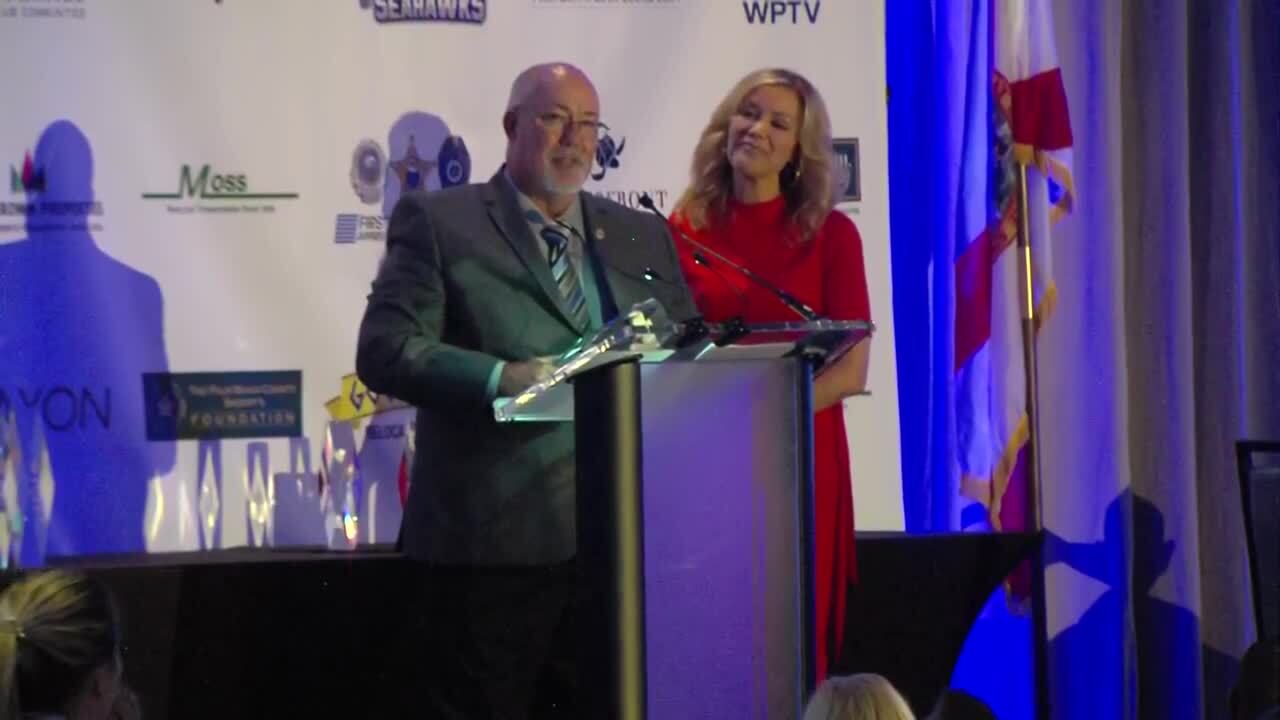 Port St. Lucie Police Chief John Bulduc receives 2023 LEO Award for Lifetime Achievement