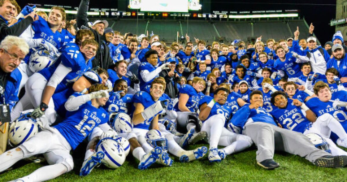 Call St Xavier The Miracle Bombers Or Just Call Them State Champions