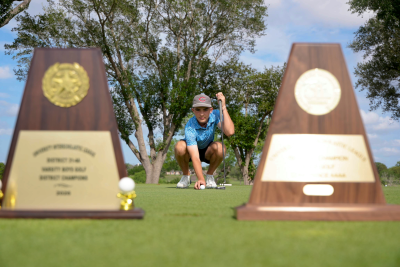 Calallen sophomore golfer Gage Hirshfield