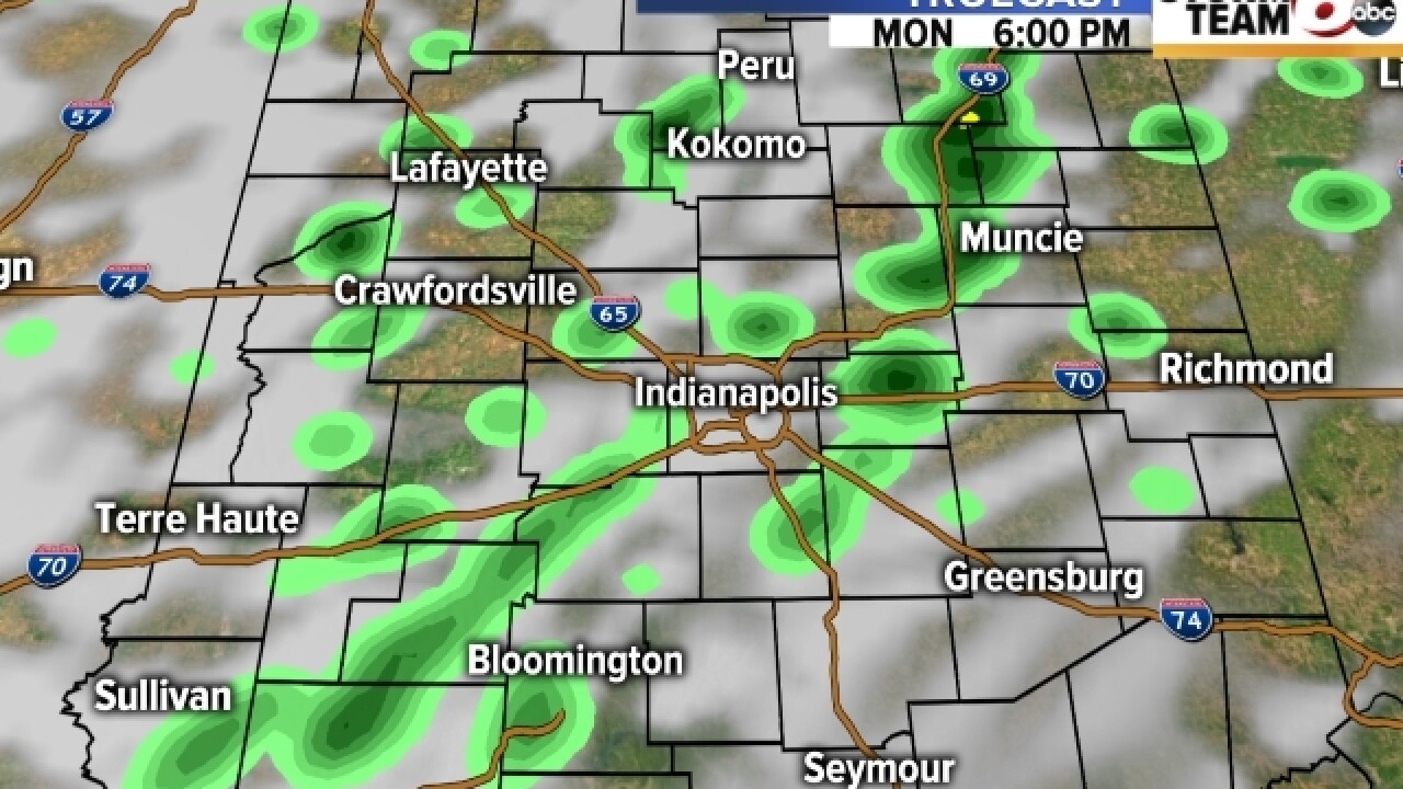 TIMELINE: When will the rain fall?