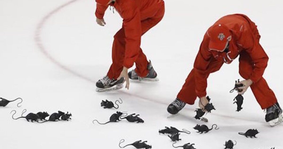 Can you throw that on the ice?