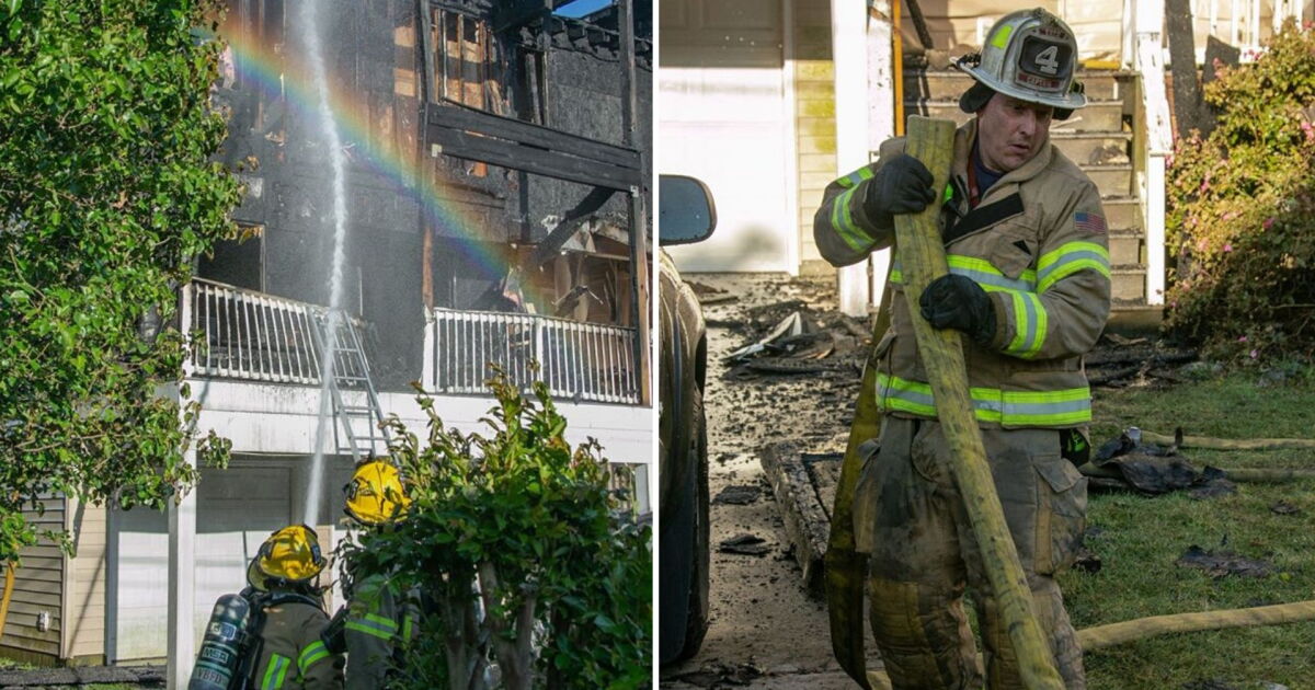 Three people displaced after second-alarm fire in Virginia Beach