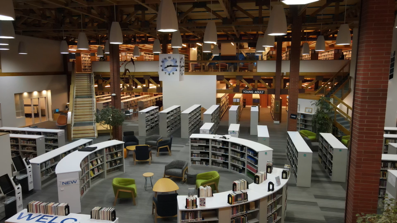 New look at the Lewis & Clark Library