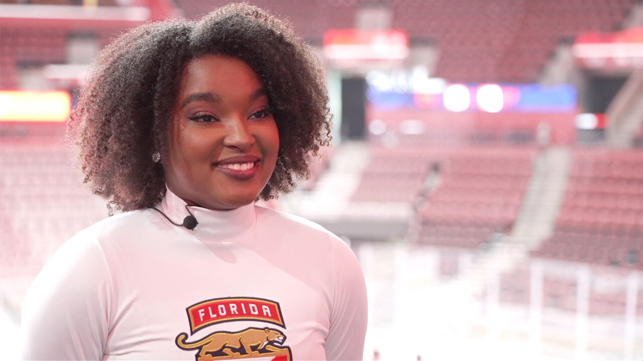 Keeyana Rojas, Panthers dance team member