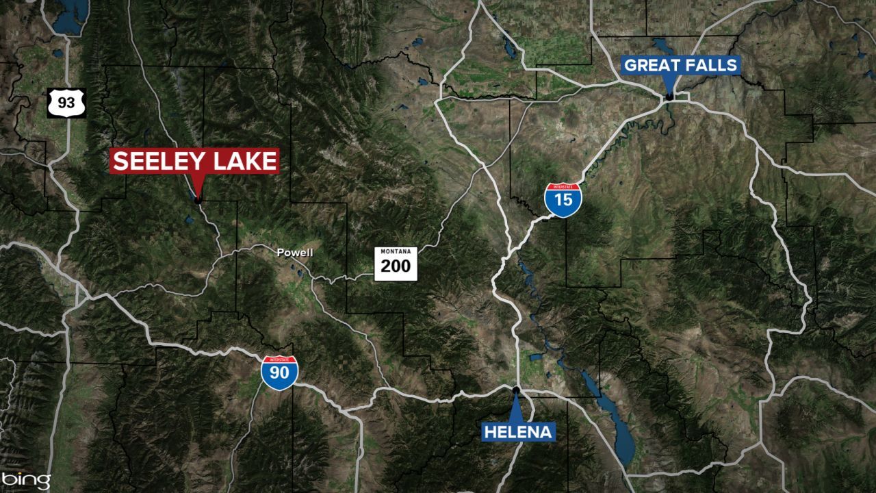 Seeley Lake Montana map