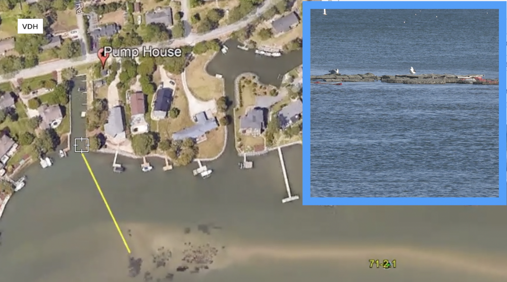 Sewage spill causes advisory on shellfish in VB's Broad Bay