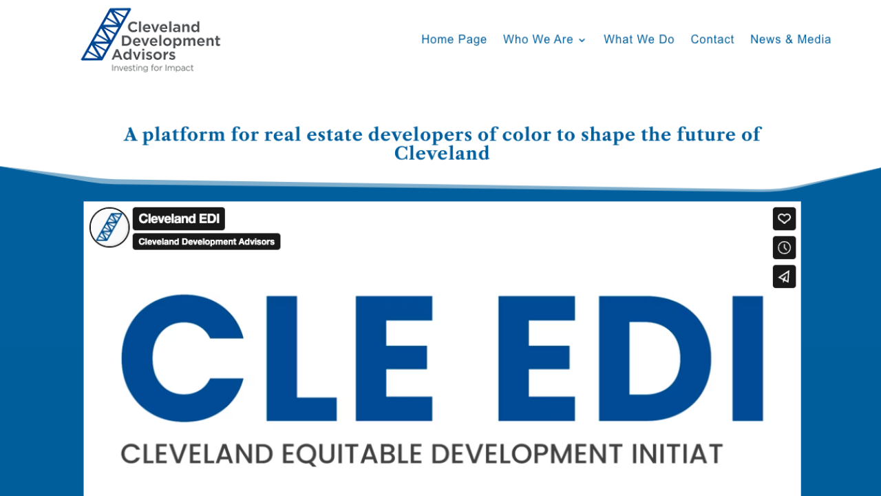 Supporting Equitable Development Cleveland Equitable Development Initiative picks 15 people for its ...