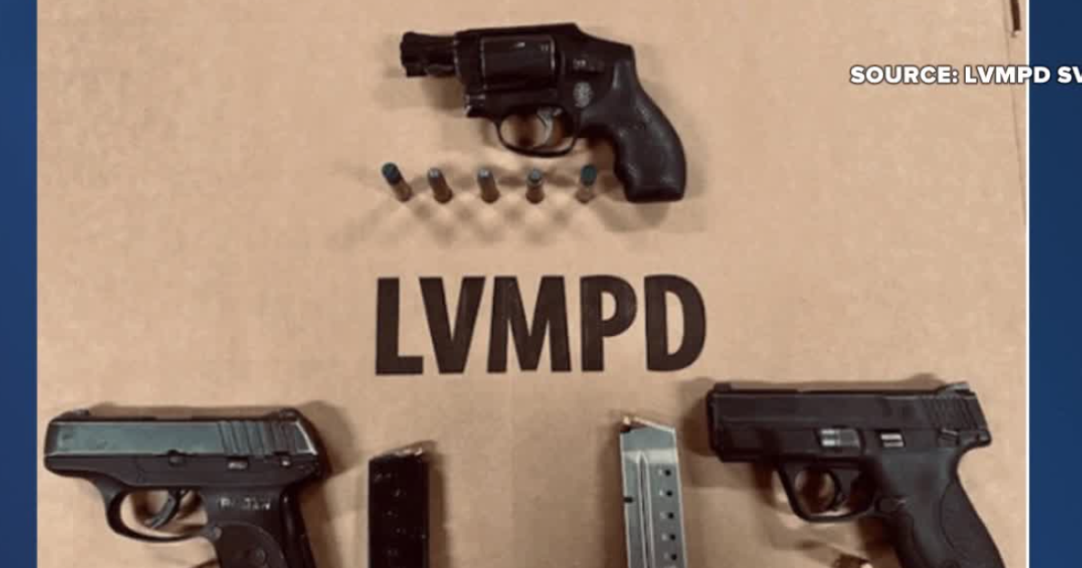 LVMPD squad takes another crime gun off the streets
