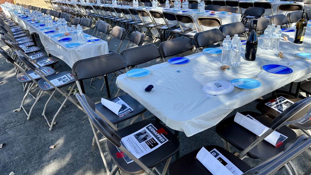 Shabbat Empty Table project