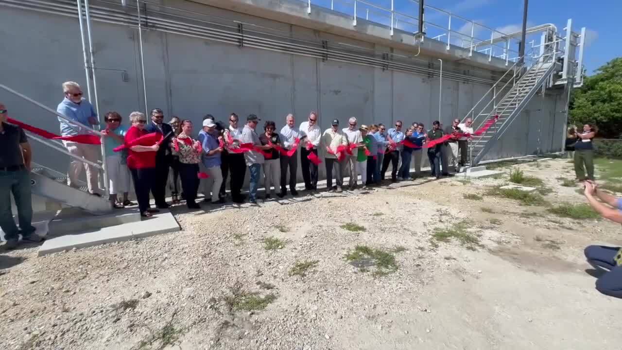 Everglades City new wastewater treatment plant