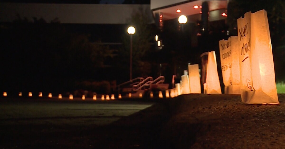 The powerful meaning behind these luminarias ‘We're striving’