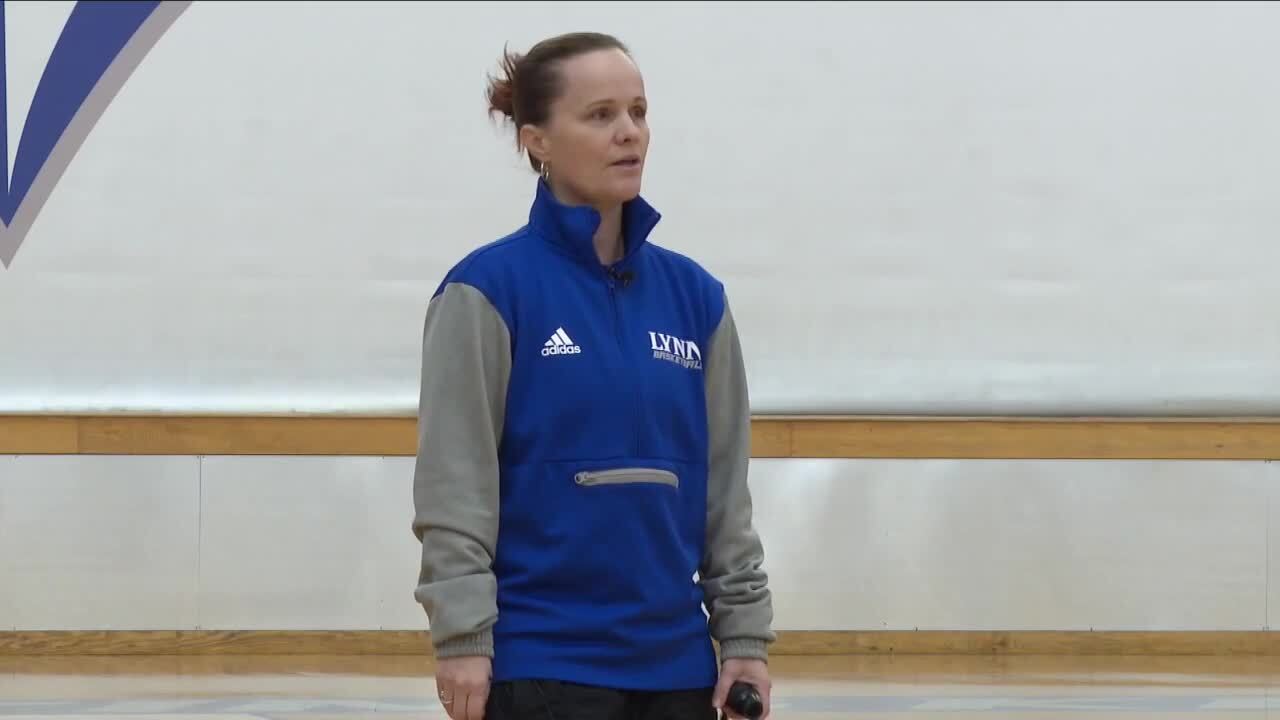 Lynn University women's basketball coach Julia Tucker.