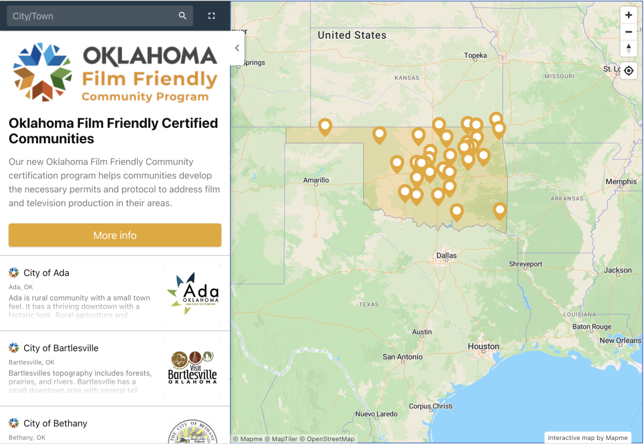 Film Friendly cities