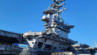 USS Eisenhower in port