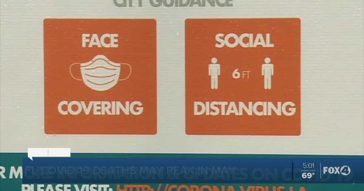 Maintain social distance as peak approaches