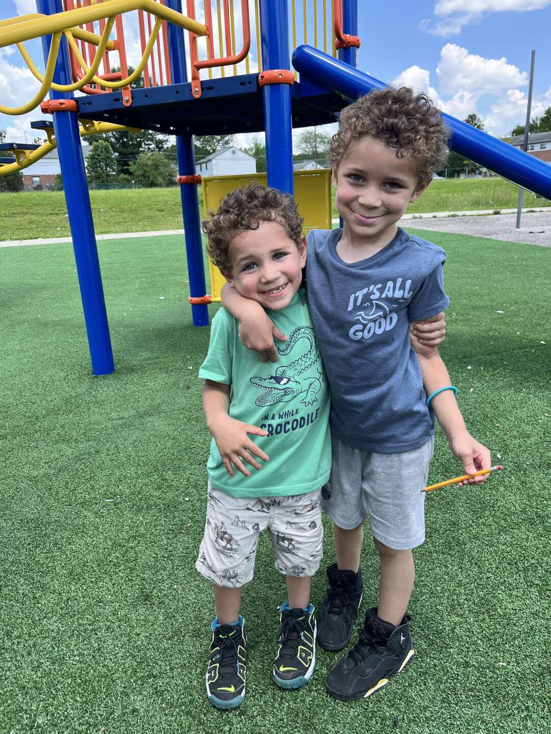 Artagist Stanford III and his younger brother