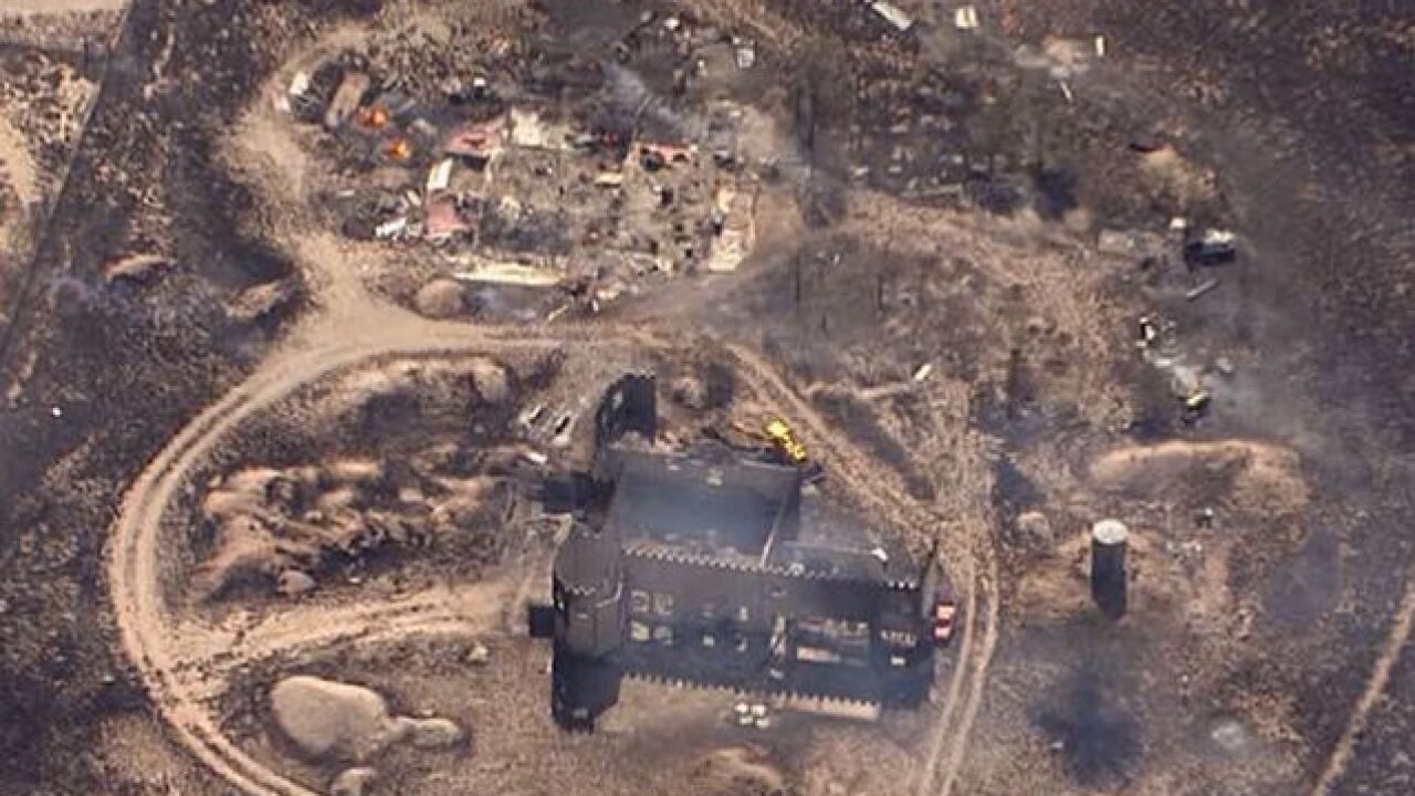 Point Venture Fire Viewpoint Fire burns 5,100 acres near Chino Valley, destroys homes
