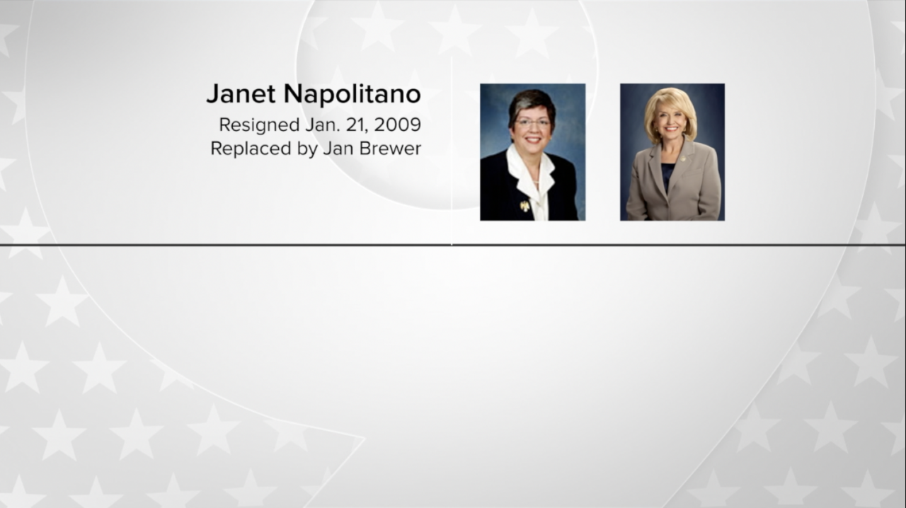 Janet Napolitano resignation