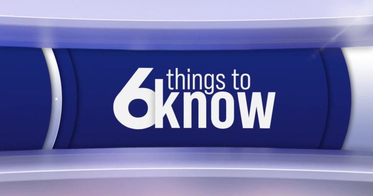 6 Things to Know: New principals, road work & plane crash update