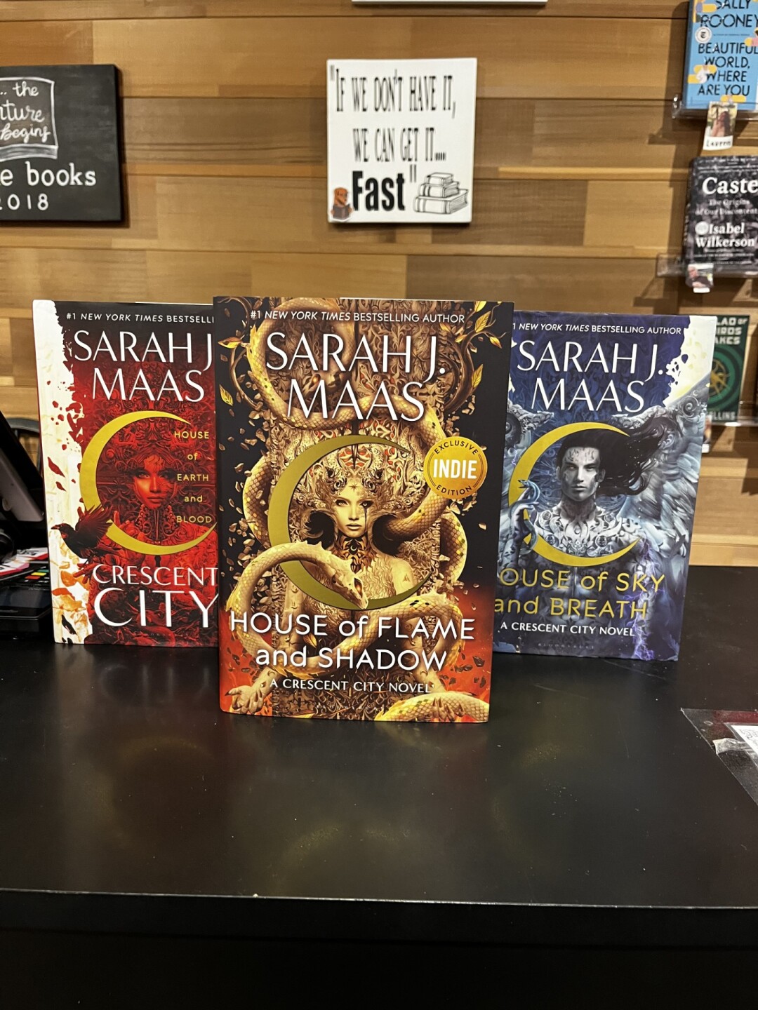 Crescent City series available at Epilogue Books