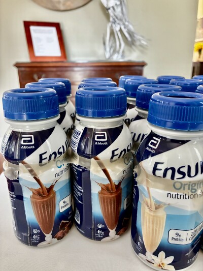Nutrition shakes collected to support Big Bend Hospice patients in Jefferson County