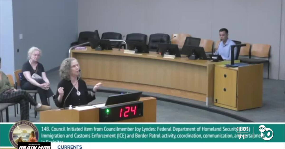 Encinitas moves forward with plan to restrict ICE activity