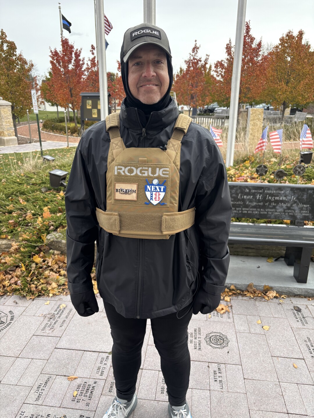 Marine veteran Nick Stewart hikes 25 hours straight across Washington County to raise money for veteran nonprofits